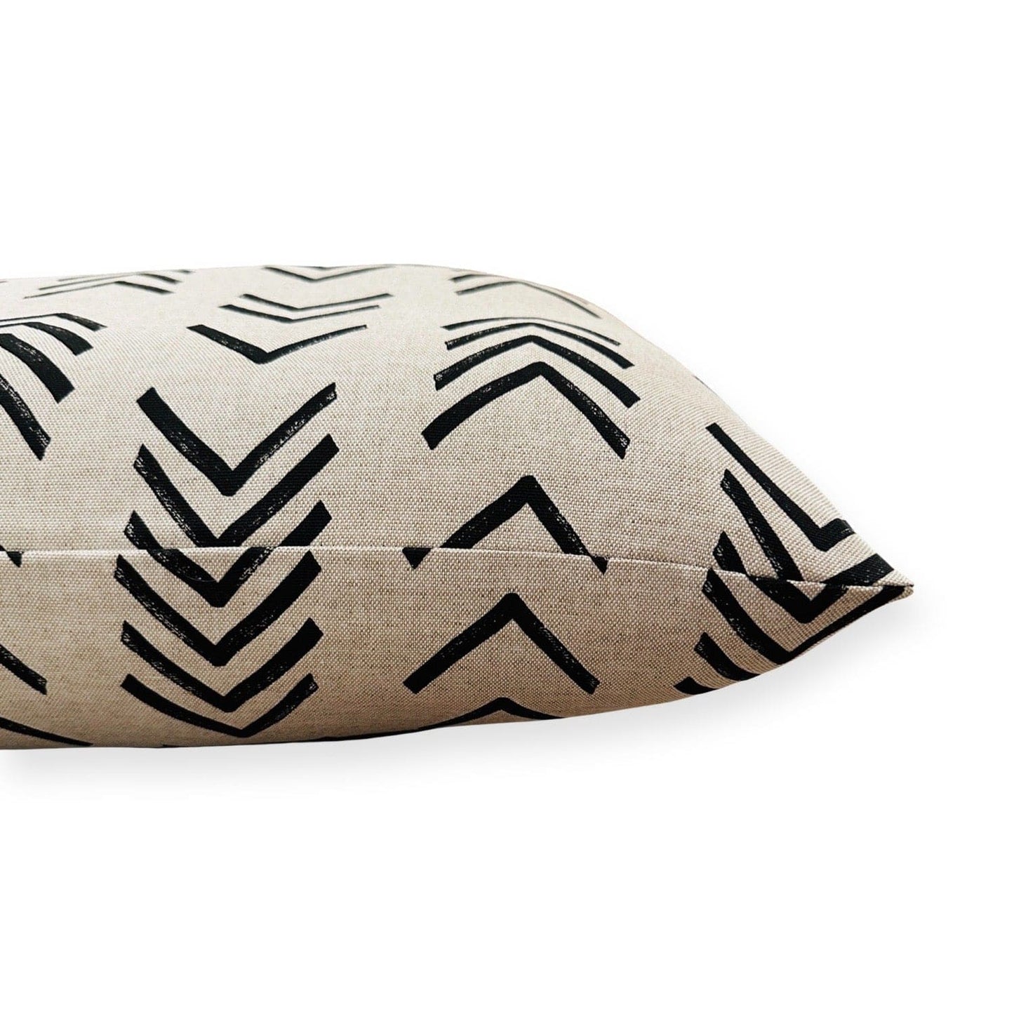 Modern-Mudcloth-Dog-Bed-Pillow-Bed-side-shot-Cuddl