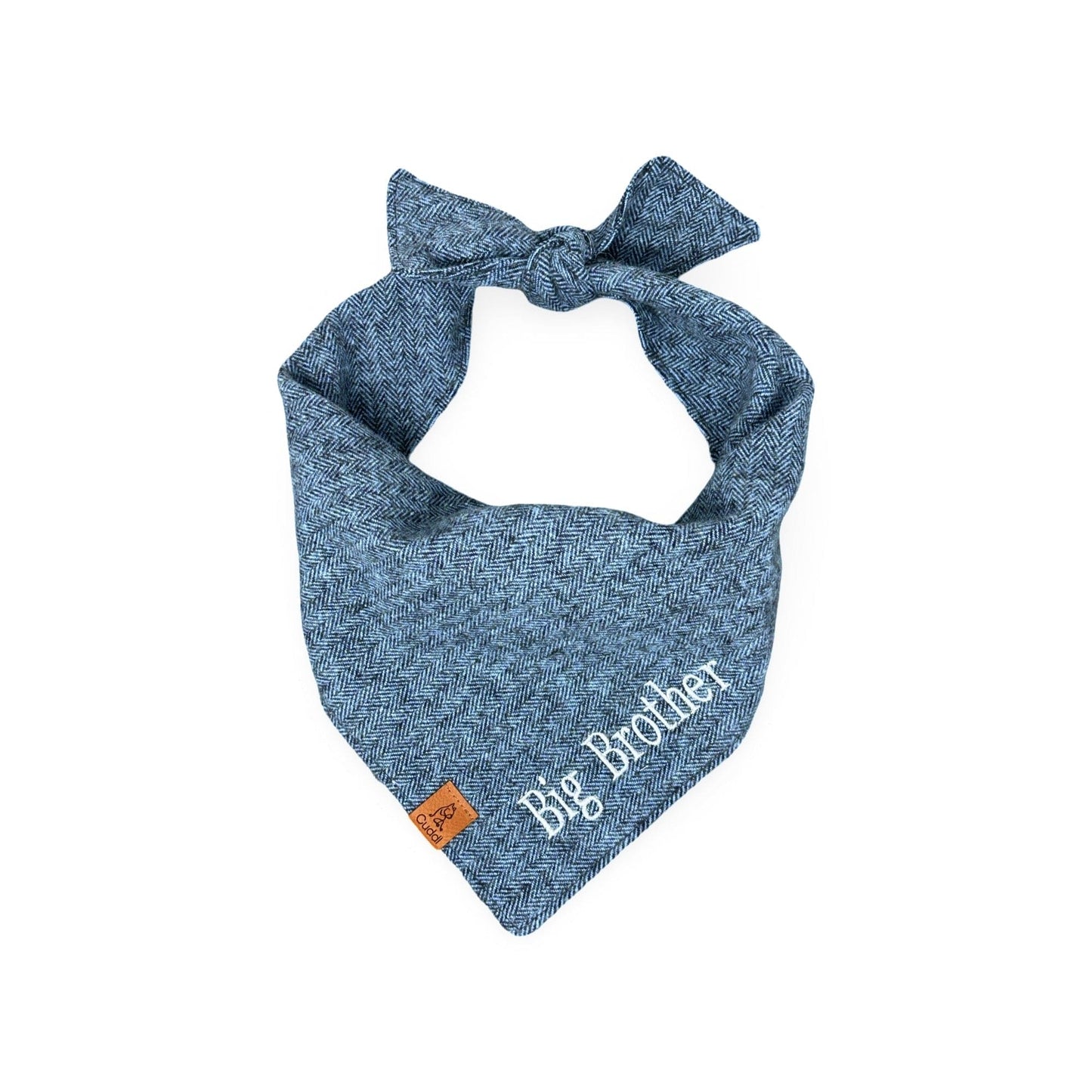 Orange Baby Brother Dog Bandana