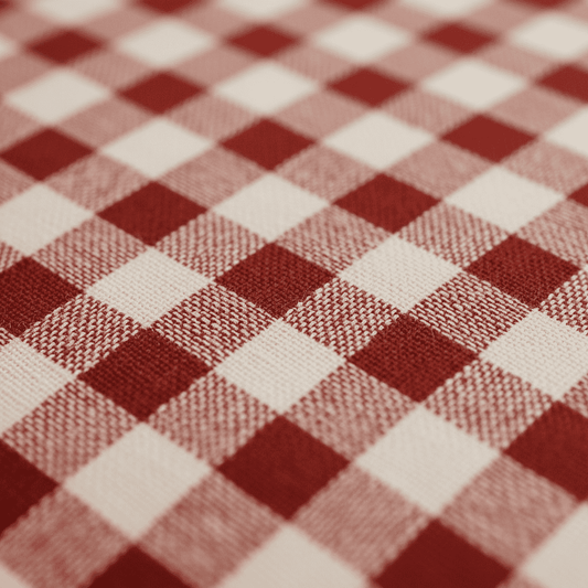 Red Gingham Pet Bed