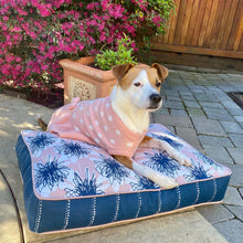 Load image into Gallery viewer, Blue and pink mattress dog bed
