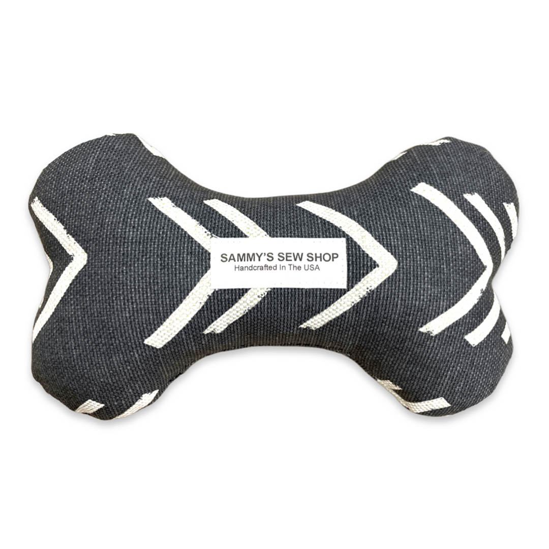 Bogolan Mud Cloth Squeaky Toy