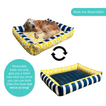 Load image into Gallery viewer, Sammy&#39;s Sew Shop Personalized Dog Bed

