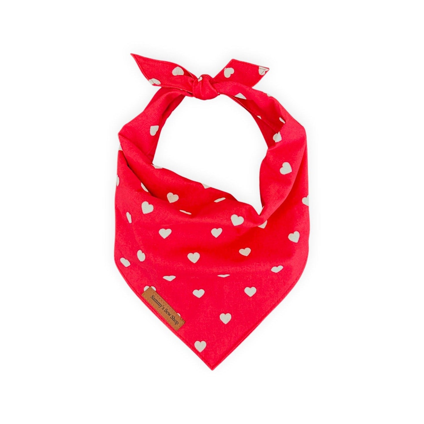 Red Heart Dog Bandana