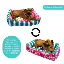 Load image into Gallery viewer, Pink dog bed
