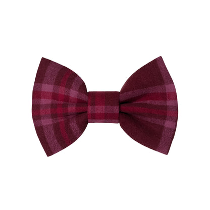 Mulberry Check Bowtie