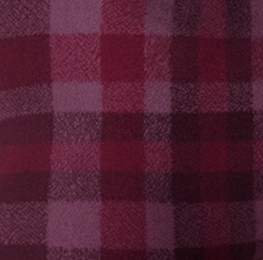 Aubergine Flannel Dog Bone Squeaky Toy