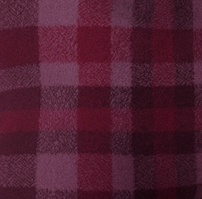 Aubergine Flannel Dog Bone Squeaky Toy