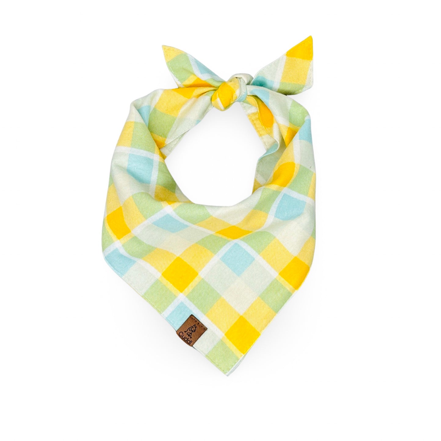 Peeps Plaid Dog Bandana