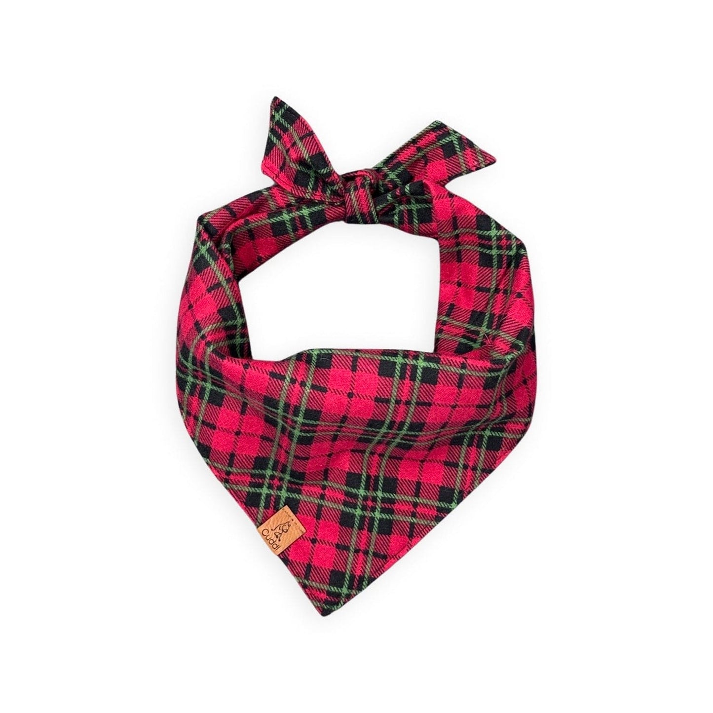 Eddie Plaid Flannel Dog Bandana