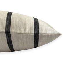 Load image into Gallery viewer, Modern-stripe-cream-pillow-bed-cuddl