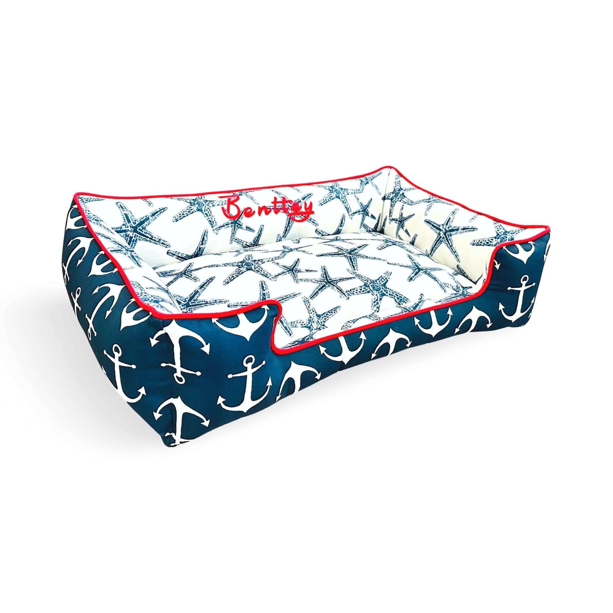 Nautical dog bed hotsell