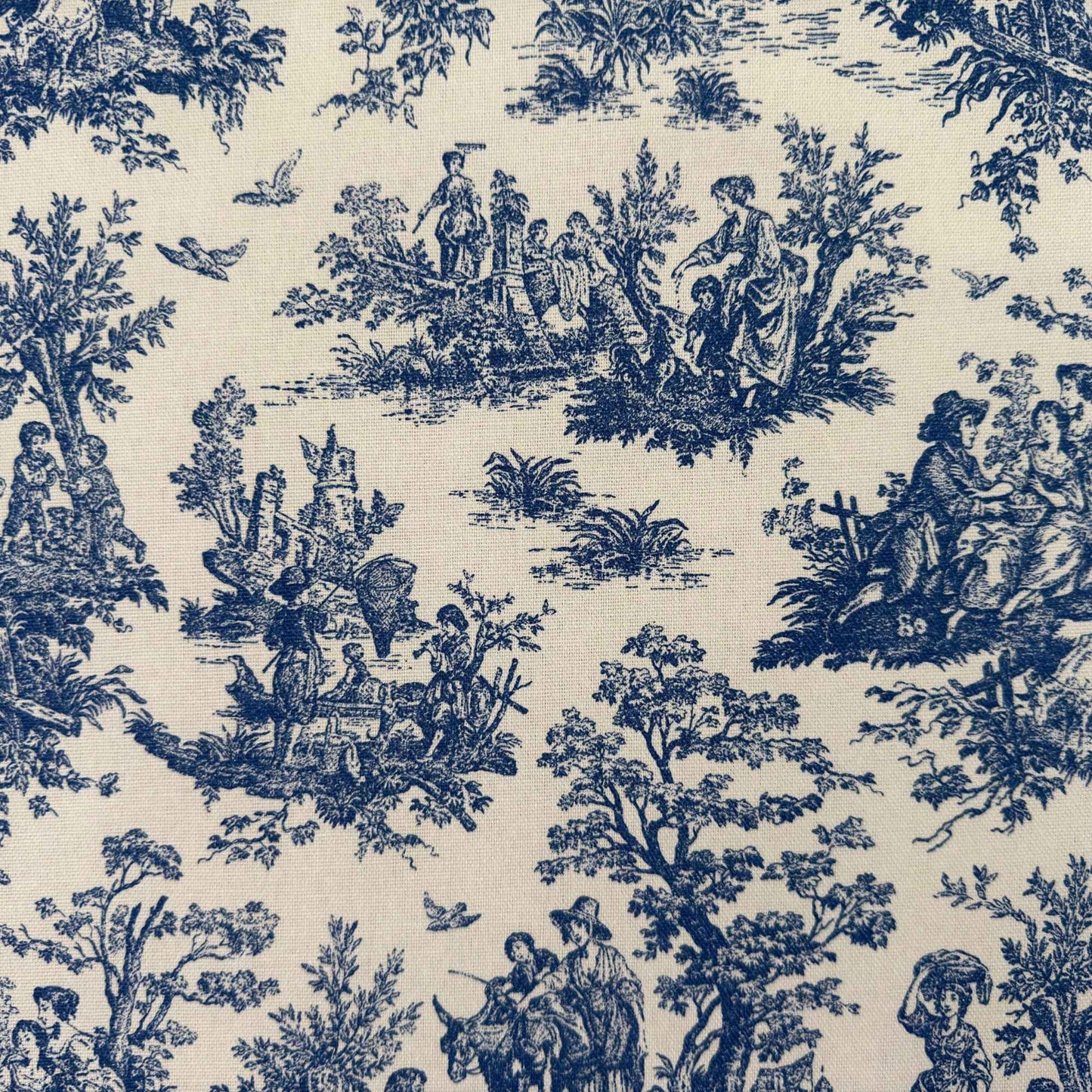 Elegant Toile Crate Cover