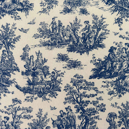 Elegant Toile Crate Cover