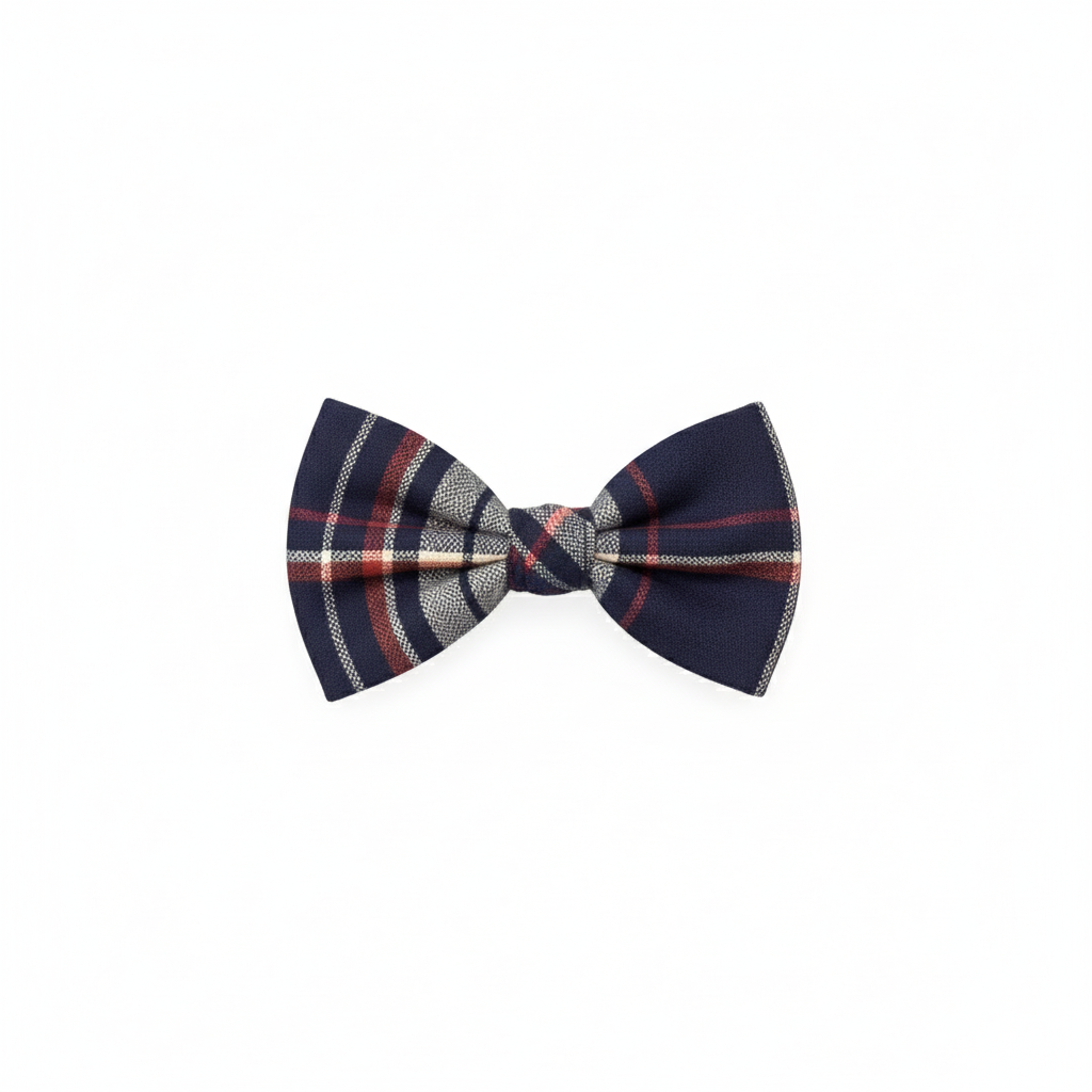 Northwoods Navy Flannel Dog Bandana