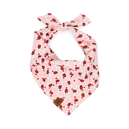 Paw & Roses Dog Bandana