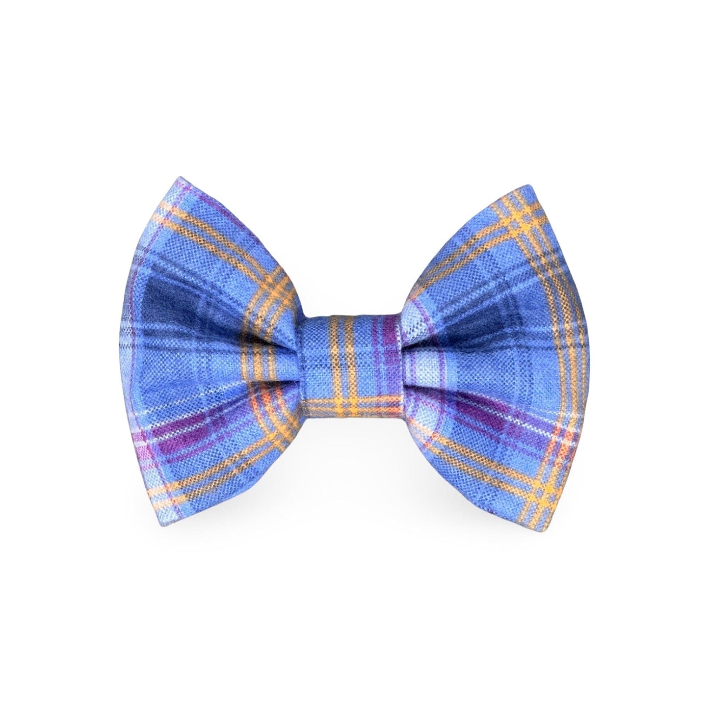 Hydrangea Tattersall Dog Bow Tie