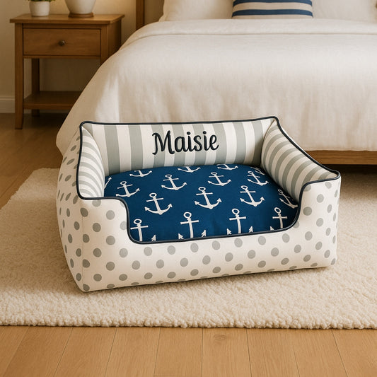 Anchors Away Dog Bed
