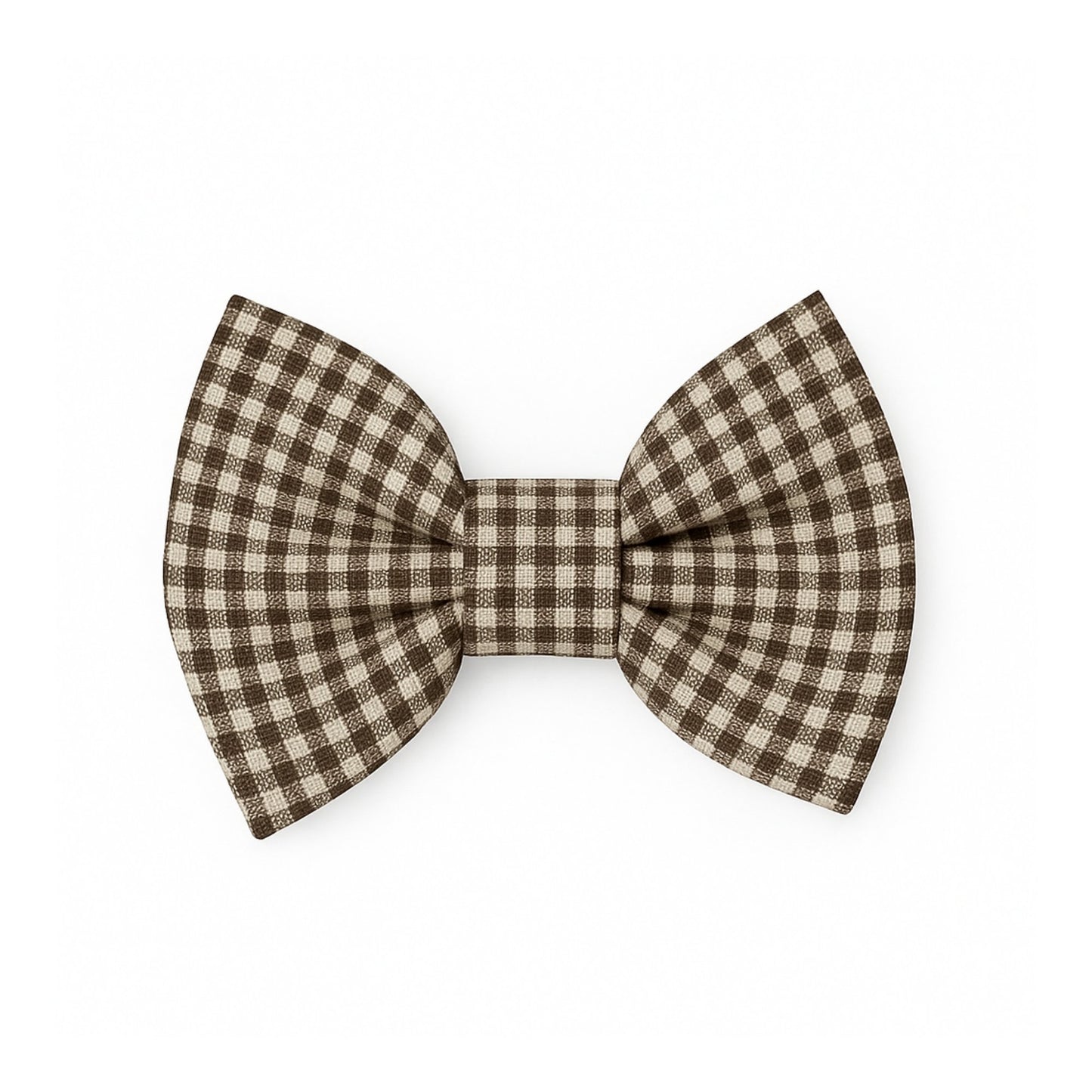 Chestnut Gingham Bowtie