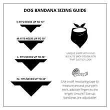 Load image into Gallery viewer, Blueberry Pie Check Dog Bandana
