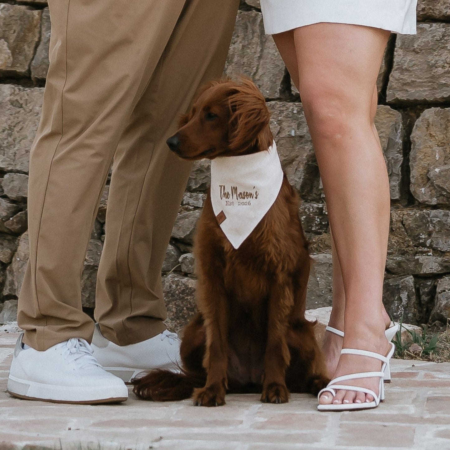 Last Name Wedding Bandana