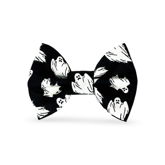 Halloween bow, dog bow, dog neckwear, spooky dog bow, glow dog bow