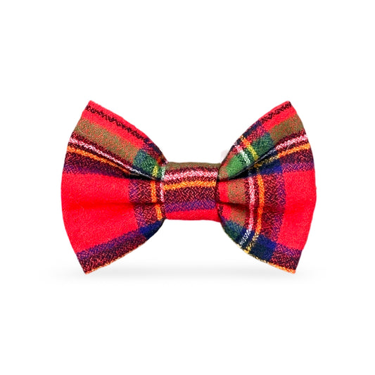 Stewart Tartan Holiday Bow Tie