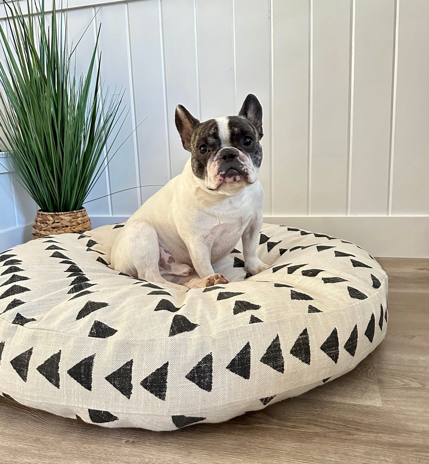 Boho Round Dog Bed