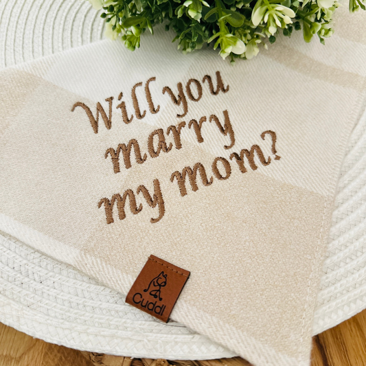 Will You Marry My Mom Bandana