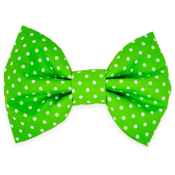 Green Mini Dot Bow Tie Preview Image