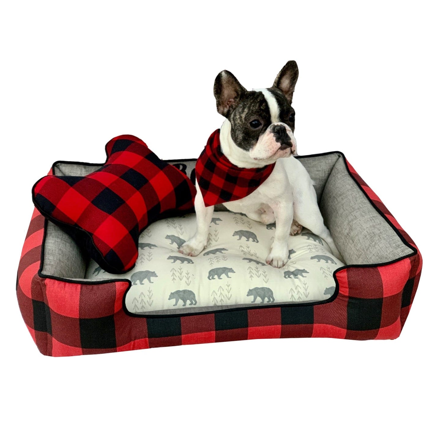 Log Cabin Drifter Dog Bed