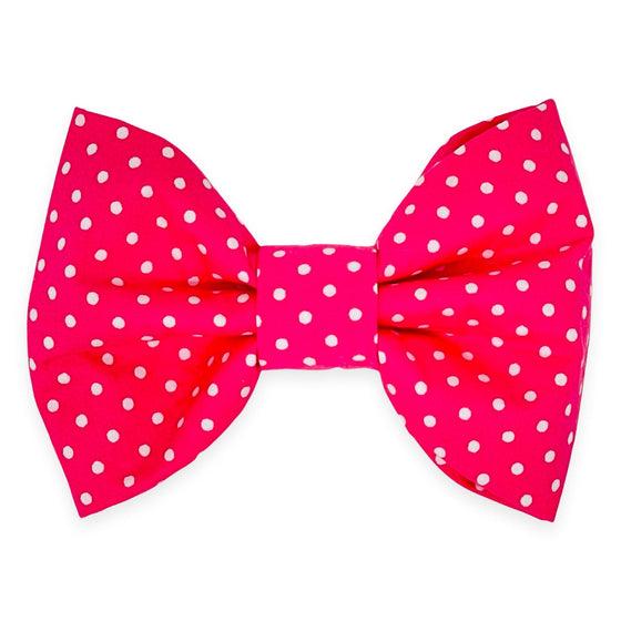 Pink Mini Dot Bow Tie Preview Image