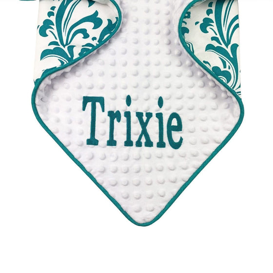 Teal Traditions Minky Blanket Preview Image
