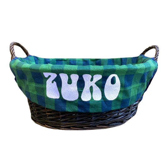 Blue and green pet toy box