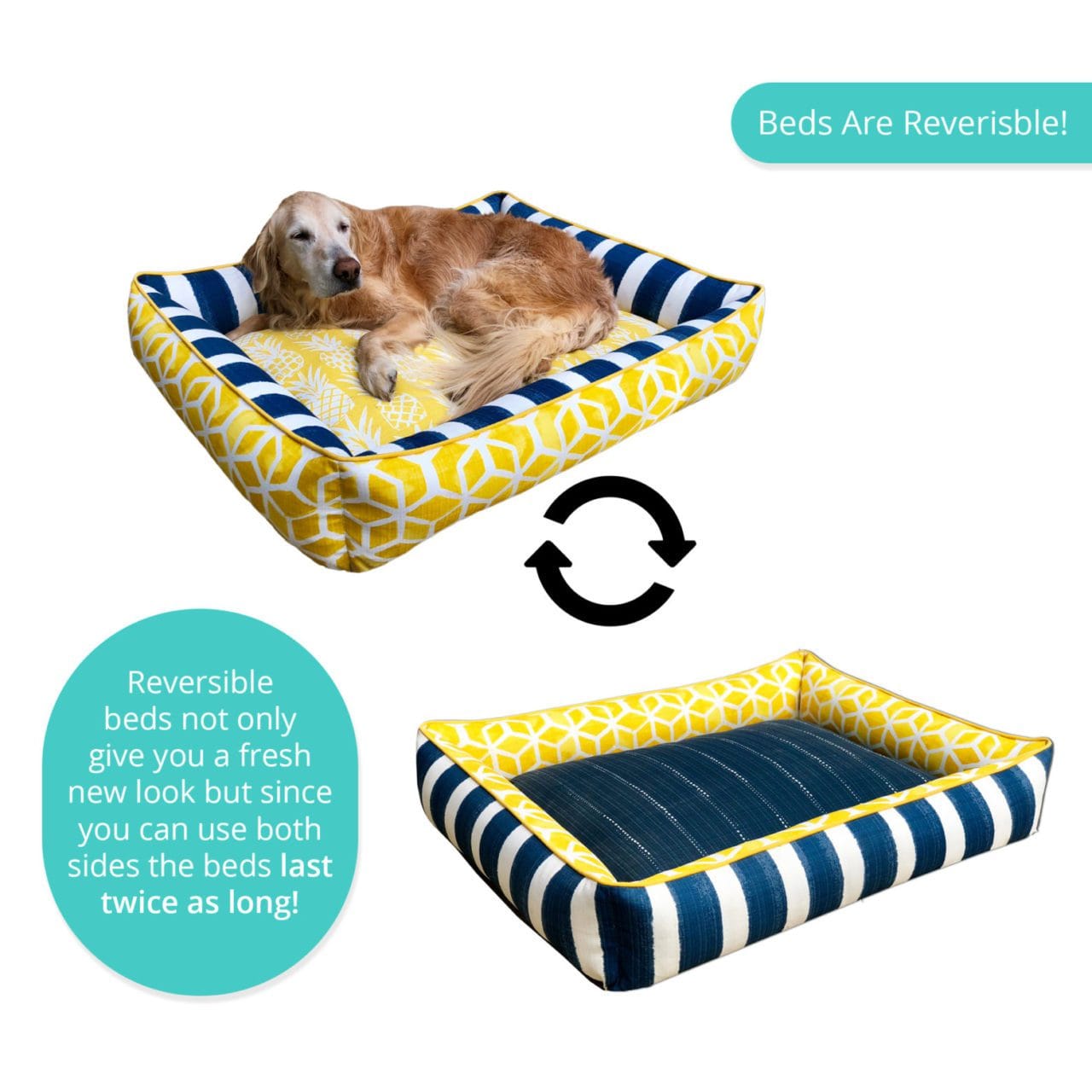 Sammy's Sew Shop Personalized Dog Bed